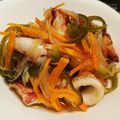 naki1227's cooksnap of when they made 野菜たっぷり☆イカの南蛮漬け.