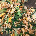 クックM301k☆'s cooksnap of when they made 大根葉と納豆の炒飯.
