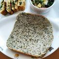 にょりんいこ's cooksnap of when they made HBお任せ♪　早焼きでお茶の食パン.
