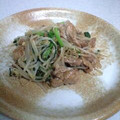 ペネロペsac's cooksnap of when they made おいしい♪豚肉のにらもやし炒め.
