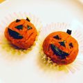 Rierin☆'s cooksnap of when they made カボチャとサツマイモのハロウィン巾着.
