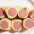 ♡さやすけ♡'s cooksnap of when they made HMで揚ずに簡単♡焼きアメリカンドッグ.