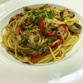 蒼の雫sp's cooksnap of when they made キノコ と鯖の水煮缶で和風パスタ.
