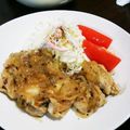 ちえたろう's cooksnap of when they made 鶏もも肉のハニーマスタード焼き♪.