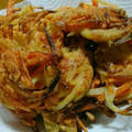 arushiro's cooksnap of when they made 冷凍食品で簡単！枝豆のかき揚げ♡.