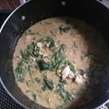 クックV8GXUG☆'s cooksnap of when they made ほうれん草の味噌ミルクスープ.