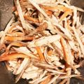 クック6TCMZU☆'s cooksnap of when they made みつせ鶏 蒸し鶏とごぼうのサラダ.