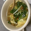 megomo's cooksnap of when they made ほっこり優しいすまし汁♡きのこのかき玉汁.