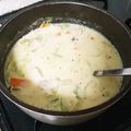 クック5LS3V9☆'s cooksnap of when they made 塩鱈☆鶏☆白菜☆ミルクカレー鍋.
