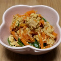 魚心♪'s cooksnap of when they made 簡単★にんじんとピーマンのツナと卵炒め.