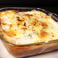 けけれれ's cooksnap of when they made 超簡単のかぼちゃとミートソースチーズ焼き.