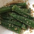 クックPW9C2T☆'s cooksnap of when they made オクラの胡麻和え.