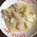 さ、き's cooksnap of when they made 満腹スープ煮☆白菜と鶏もも肉のコンソメ煮.