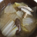 クックPW9C2T☆'s cooksnap of when they made 白菜と油揚げのお味噌汁.