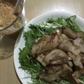 かめきち0326's cooksnap of when they made 簡単✩豚バラと水菜の万能特製タレかけ.