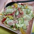 takamone's cooksnap of when they made 冬瓜と胡瓜のサラダ.