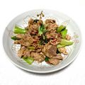 S72☆'s cooksnap of when they made チンゲン菜と豚バラのオイスターソース炒め.