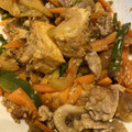 こはぺぇさん's cooksnap of when they made 厚揚げと野菜の甘辛炒め.