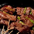 ame-ikuru's cooksnap of when they made 牛肉とアスパラの韓国風串焼き.