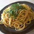 さるちゃんばなな's cooksnap of when they made カリカリ梅の和風パスタ.