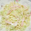 ジョングレ's cooksnap of when they made キャベツとハムのサラダパスタ♡.