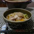 ダイナマイト漆黒's cooksnap of when they made 一人鍋で鶏すき焼きうどん.