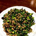 カドちゃん☆'s cooksnap of when they made ツアンイントウ❤台湾の挽き肉炒め❤蒼蠅頭.