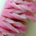 chiko♫'s cooksnap of when they made ◇簡単◇かわいい◇紅白かまぼこの飾り切り.
