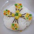 ＴＷＯＨＥＡＲＴＳ's cooksnap of when they made キャラ弁✿カラフルマカロニ.