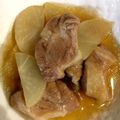 こうきとだいきママ's cooksnap of when they made 豚かたまり肉と大根の煮込み.