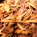 momoetsu's cooksnap of when they made 牛肉とごぼうの煮物.