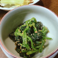 928るびすけ☆☆'s cooksnap of when they made ほうれん草胡麻和え.