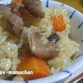 ママちゃん0218's cooksnap of when they made 家族からリピの中華おこわ.