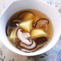 ♡こもれび♡'s cooksnap of when they made じゃがいもと椎茸の白だしコンソメスープ。.