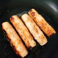 はふー！'s cooksnap of when they made ちくわの甘辛豚肉巻き.