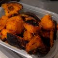しらたまこむぎ's cooksnap of when they made 【作り置き】焼きかぼちゃのシナモン風味.