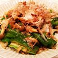 あーこ姐's cooksnap of when they made 万願寺唐辛子と丹波しめじのバター醤油炒め.