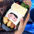 あんぽんタソ's cooksnap of when they made キャラ弁♪おしりたんてい♪サンドイッチ.