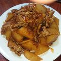 クックVOY1Q3☆'s cooksnap of when they made レンジで時短☆豚肉と大根の煮物.