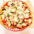 nenemin's cooksnap of when they made 夏野菜たっぷりピザ.