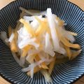 くまの子ども's cooksnap of when they made 【簡単つくおき】大根と柿のなます.