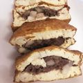 ＳＡＫＵＲＡちゃん's cooksnap of when they made ノンフライヤーで厚揚げの肉詰焼き.