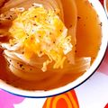 ももの❁'s cooksnap of when they made 玉ねぎまるごとスープ.