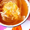 ももの❁'s cooksnap of when they made 玉ねぎまるごとスープ.