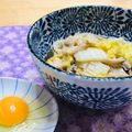 クココ♪♪'s cooksnap of when they made 一人鍋で鶏すき焼きうどん.