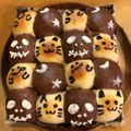 中村ベーカリー's cooksnap of when they made 市松模様？欲張り２色の～ちぎりパン♬♩♫.