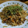 や～たん食堂's cooksnap of when they made 焼そばソースで♪そばめし.