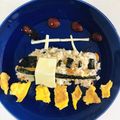 ふえ☆なるちゃん's cooksnap of when they made 簡単！新幹線のお弁当♪.