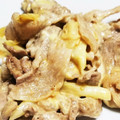 ７２３'s cooksnap of when they made 簡単に♪豚肉のマヨ醤油炒め.