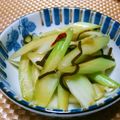 クックI7I5L1☆'s cooksnap of when they made さっぱりセロリのたまり漬け.